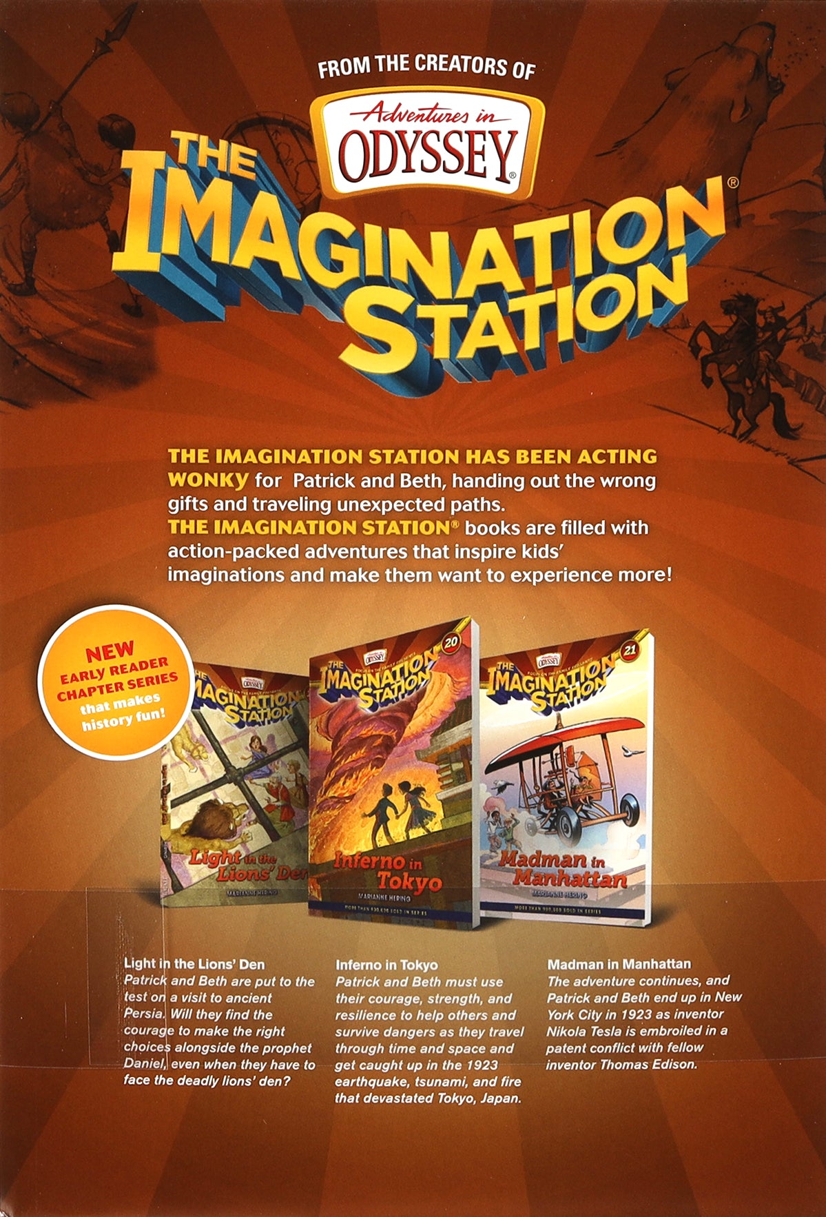 Light in the Lions' Den/Inferno in Tokyo/Madman in Manhattan (Adventures In Odyssey Imagination Station (Aio) Series)