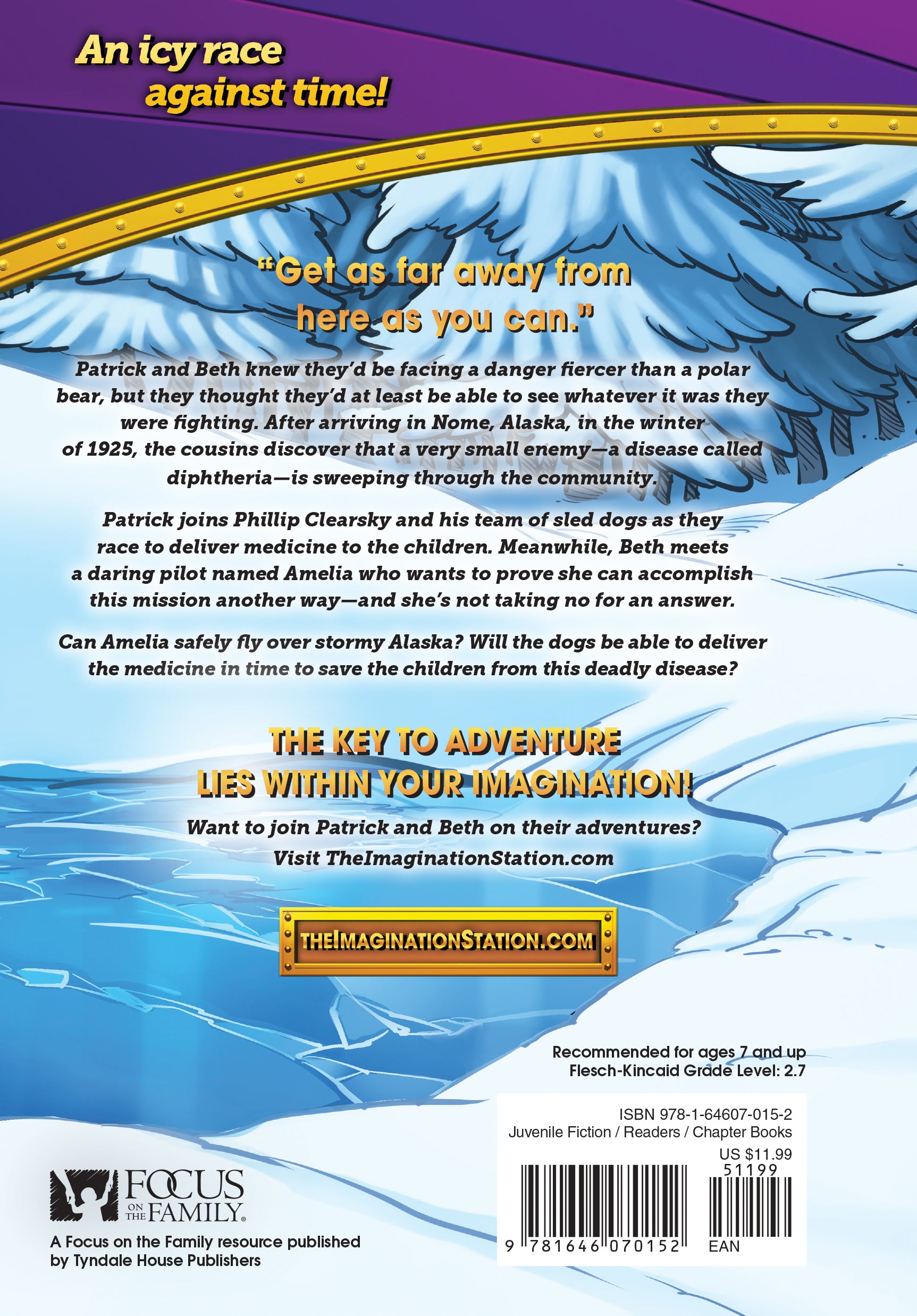 Sled Run For Survival (Adventures In Odyssey Imagination Station (Aio) Series)