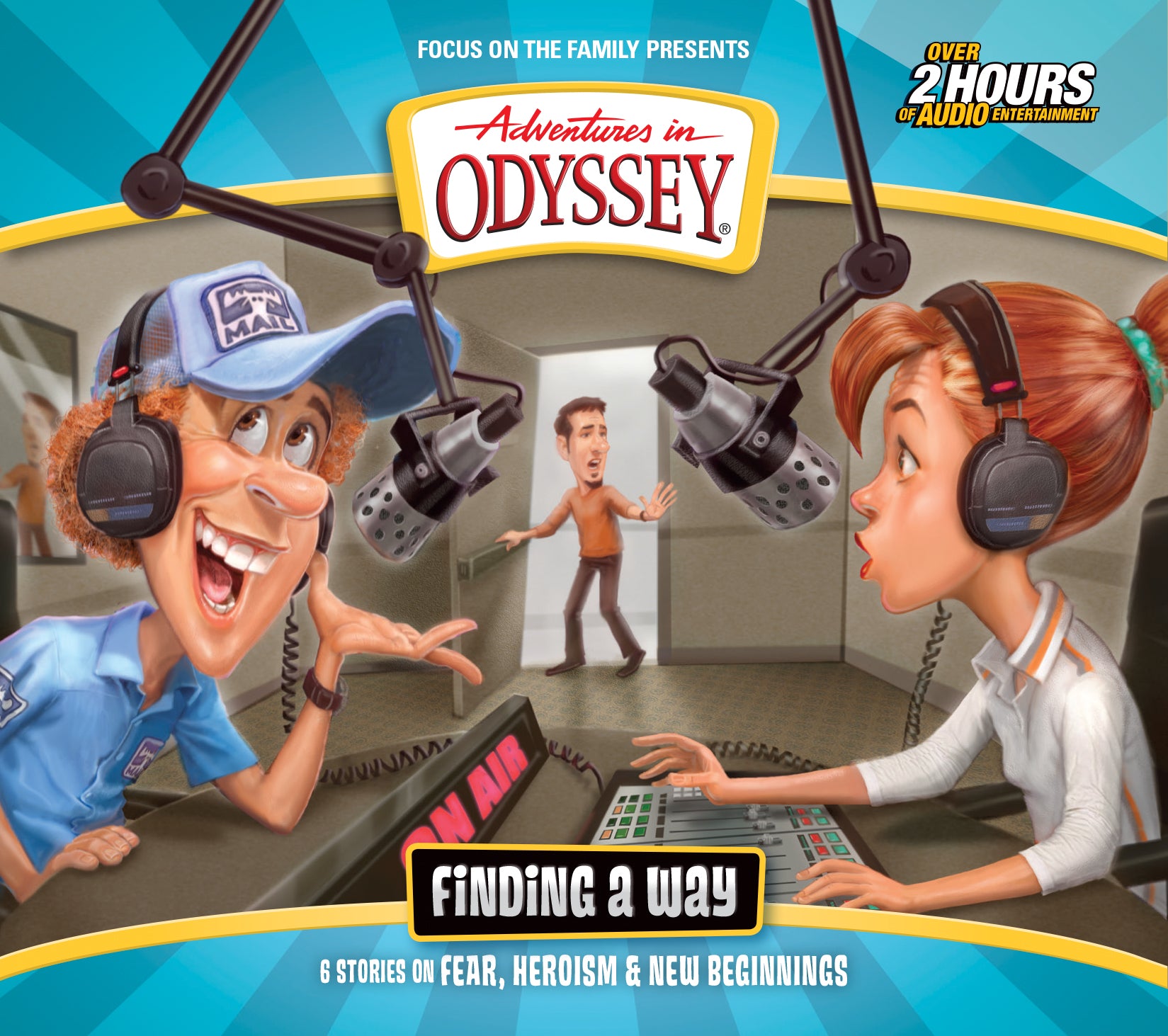 Finding a Way: Six Stories on Fear, Heroism & New Beginnings (#70 in Adventures In Odyssey Audio Series)