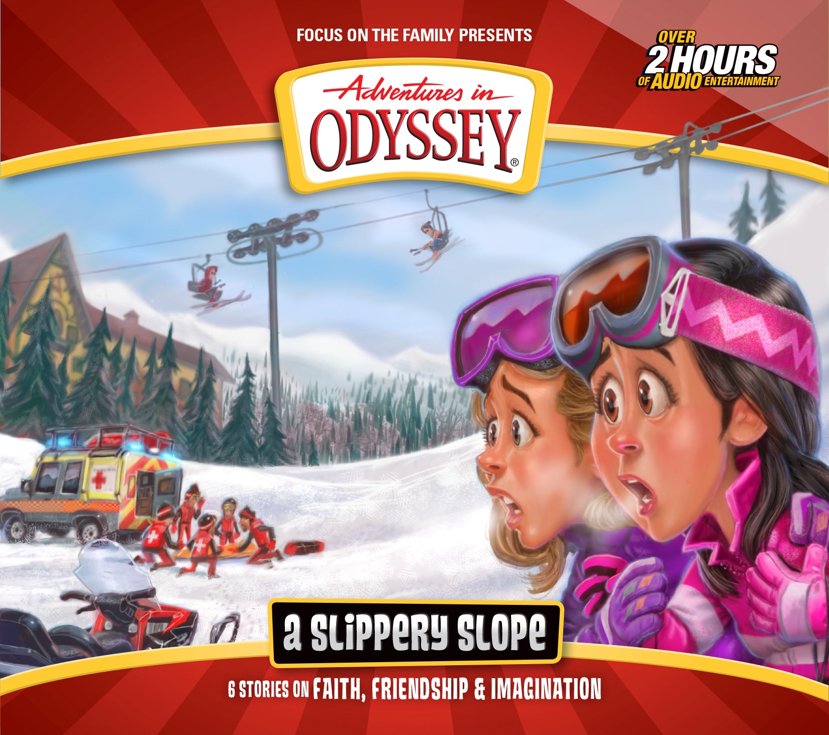 Slippery Slope, A: 6 Stories on Faith, Friendship, and Imagination (Adventures In Odyssey Audio Series)