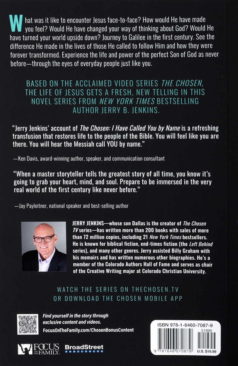 The Chosen: I Have Called You By Name a Novel Based on Season 1 of the Critically Acclaimed Tv Series (& Expanded) (#01 in The Chosen Series)