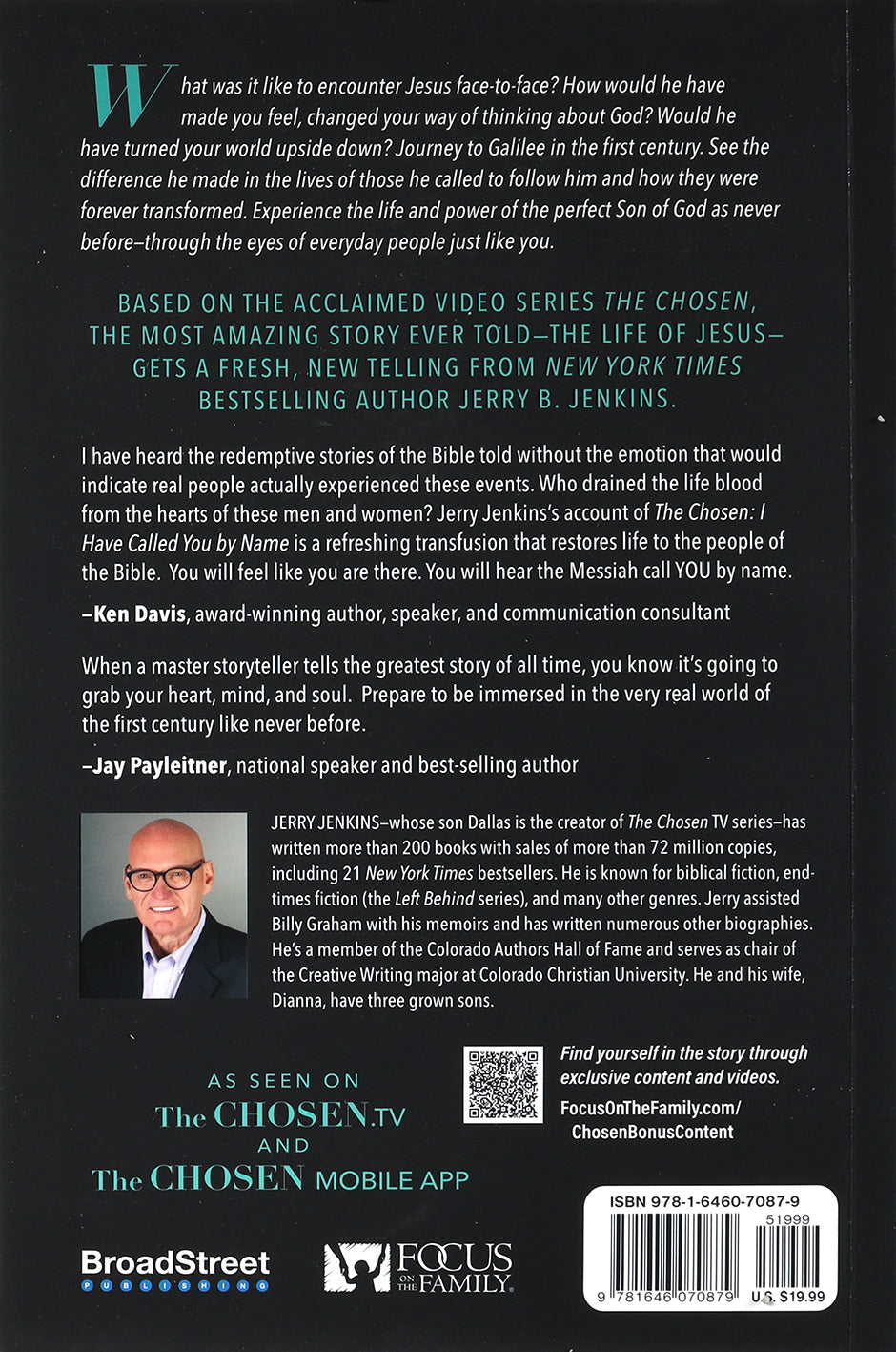 The Chosen: I Have Called You By Name a Novel Based on Season 1 of the Critically Acclaimed Tv Series (& Expanded) (#01 in The Chosen Series)