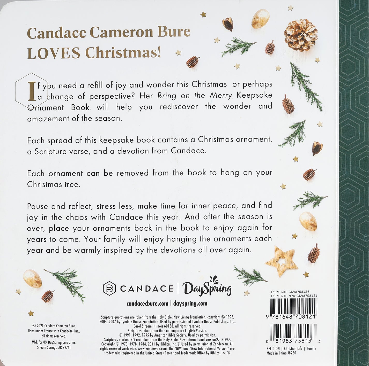 Bring on the Merry Ornament Book