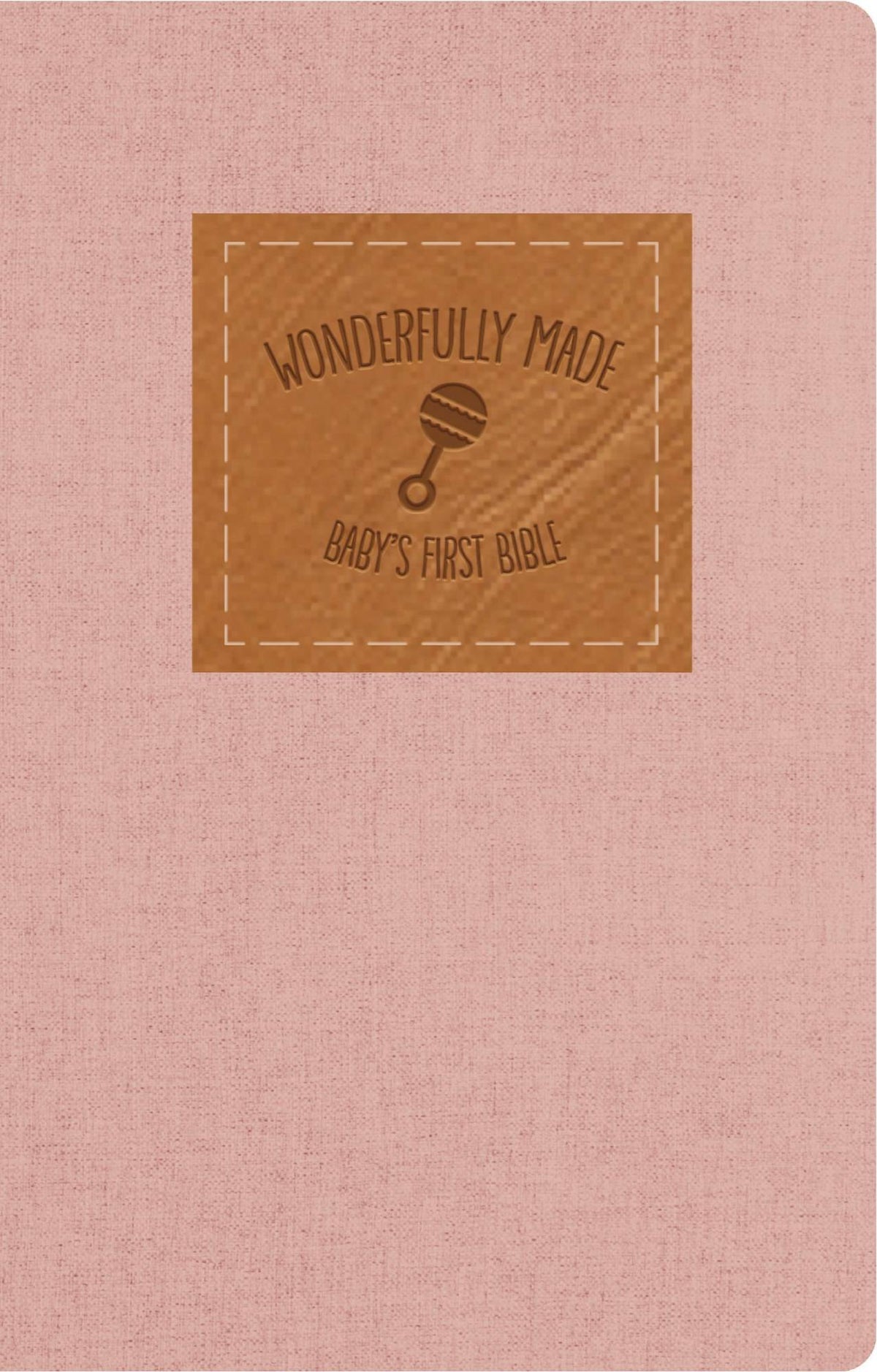 KJV Wonderfully Made Baby's First Bible New Testament Psalms & Proverbs Pink
