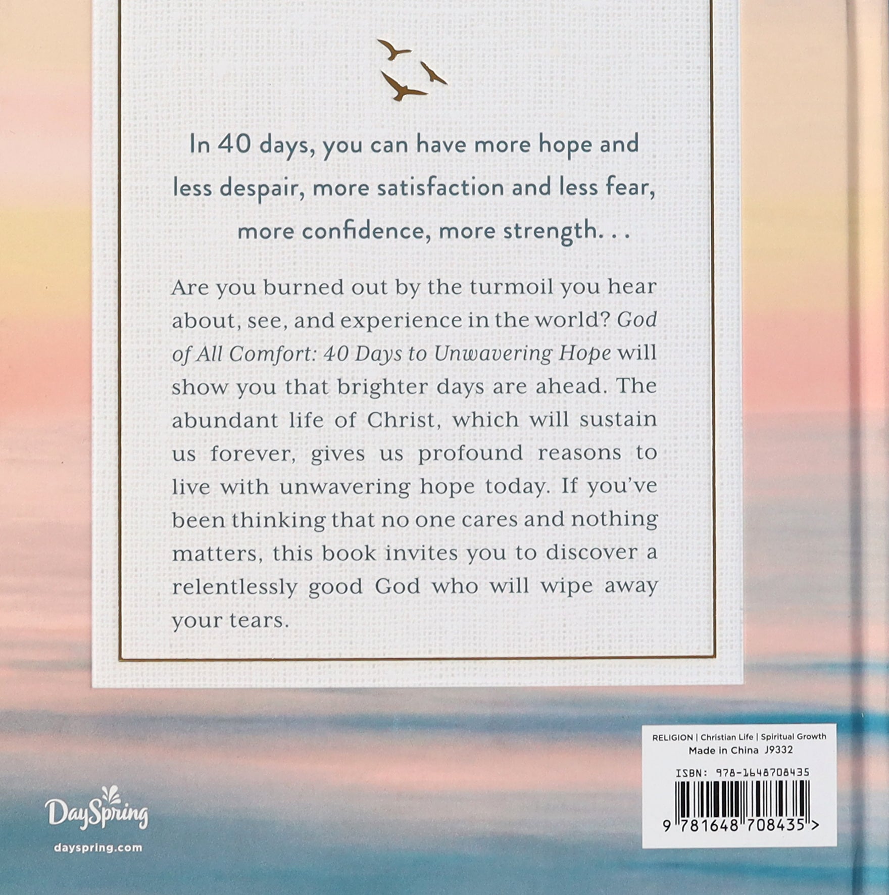 God of All Comfort: 40 Days to Unwavering Hope