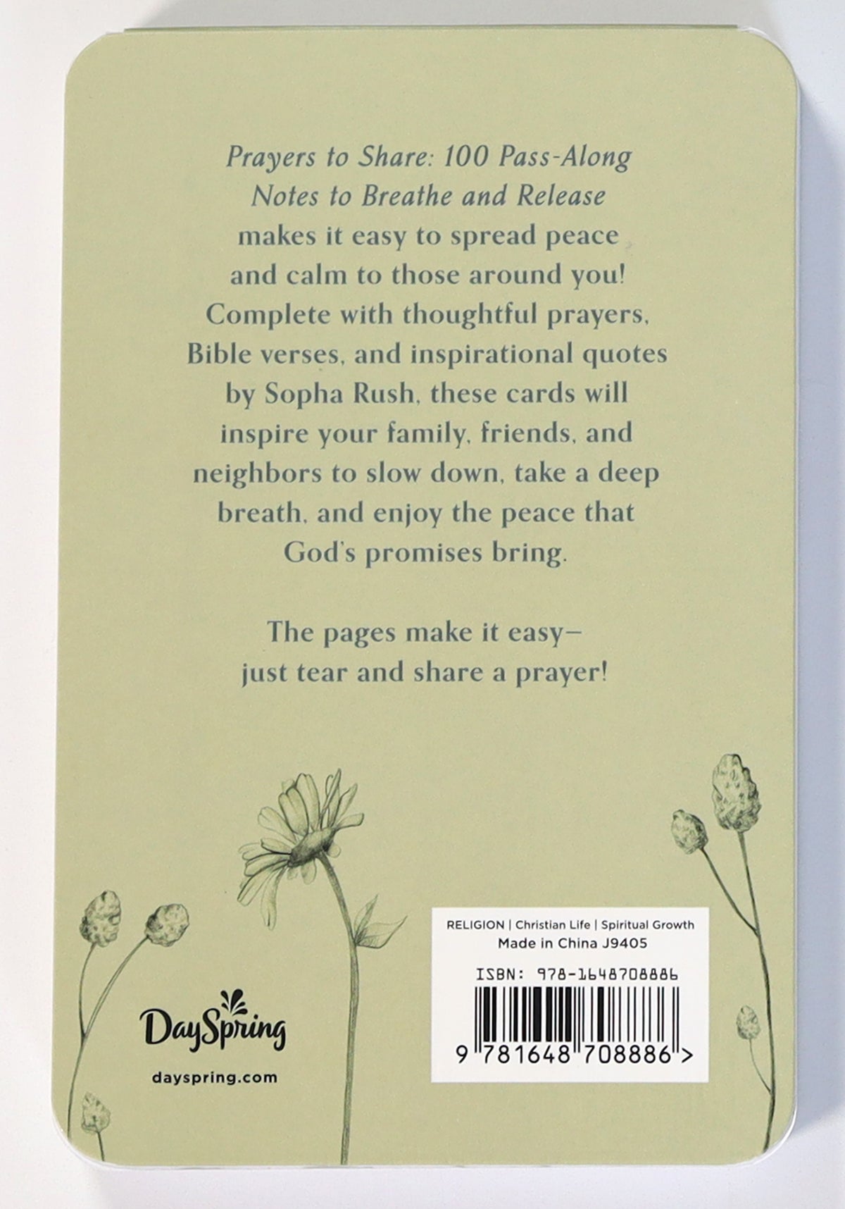 Prayers to Share: 100 Pass-Along Notes to Breathe and Release
