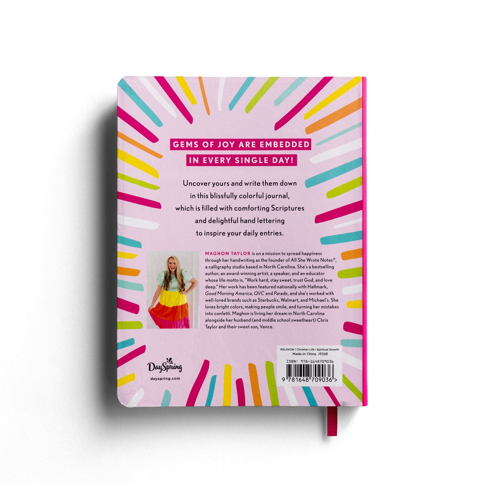 Journal: Overflowing Joy: An Inspirational Journal For Celebrating Every Day