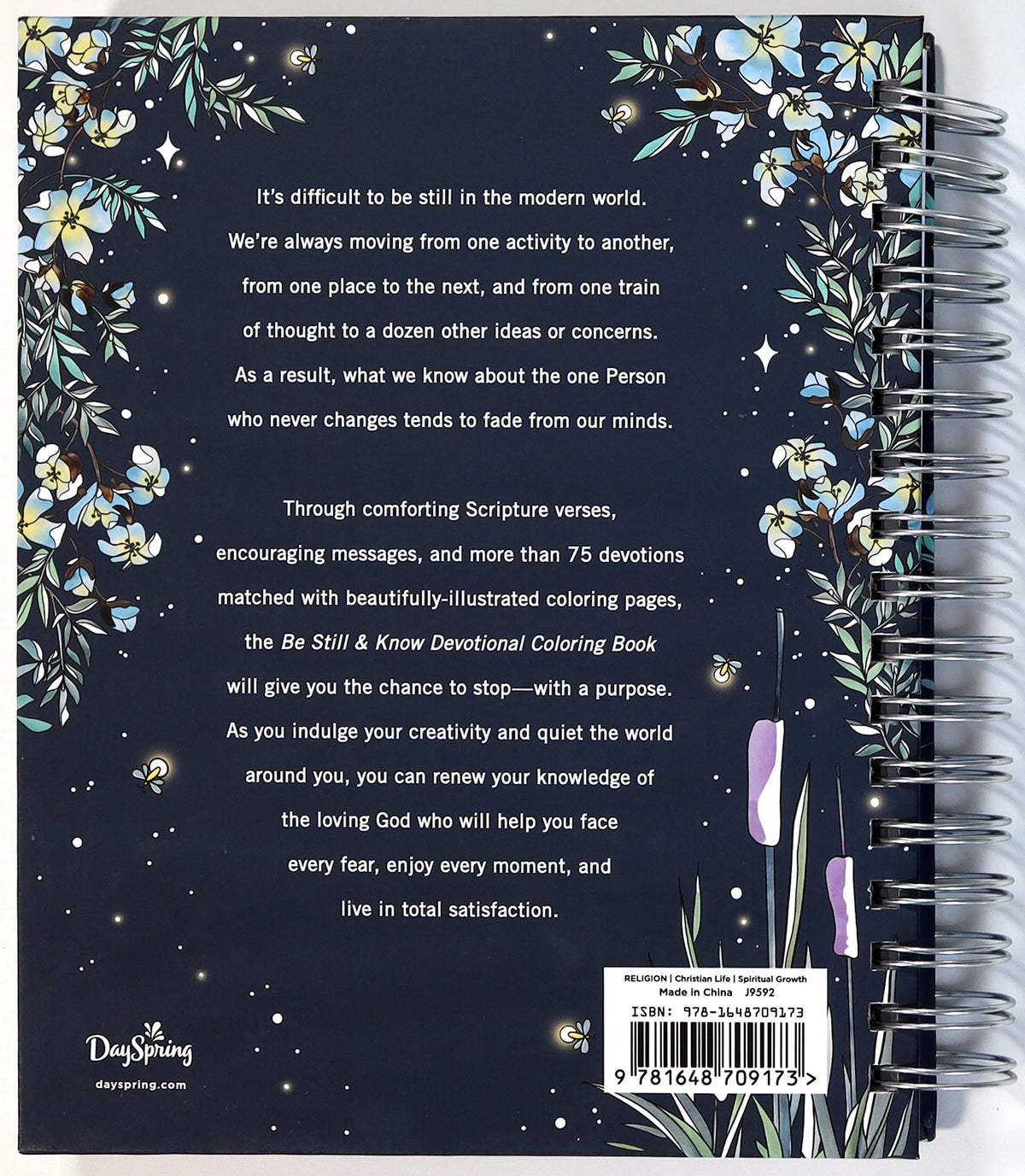 Be Still & Know: Devotional Coloring Book (Adult Coloring Books Series)