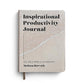 Journal: You Are Strong & Courageous: Inspirational Productivity Journal
