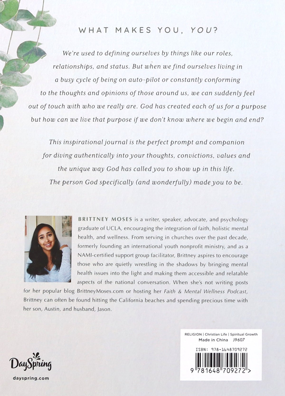 Journal: Known: An Inspirational Journal For Self-Discovery
