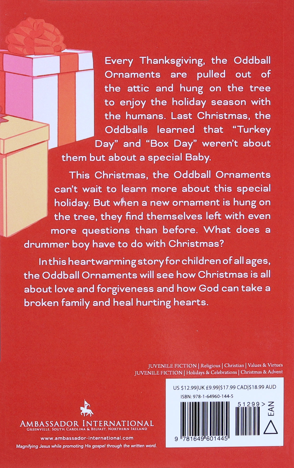Oddball Ornaments: The Story of Forgiveness