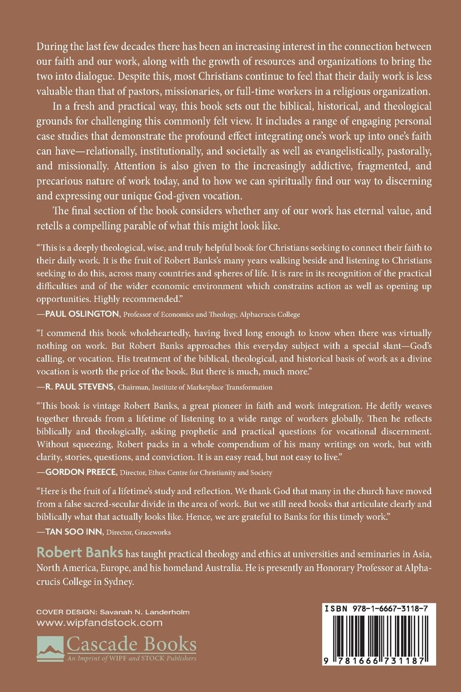 Transforming Daily Work Into a Divine Vocation