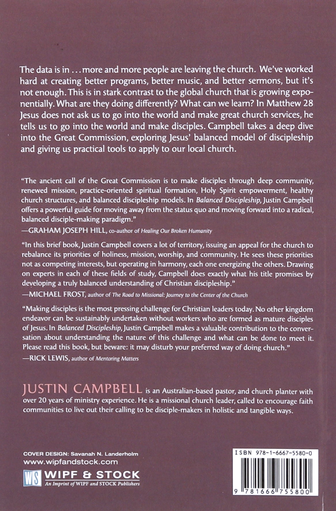 Balanced Discipleship: The Ancient Call of the Great Commission to the Church Today