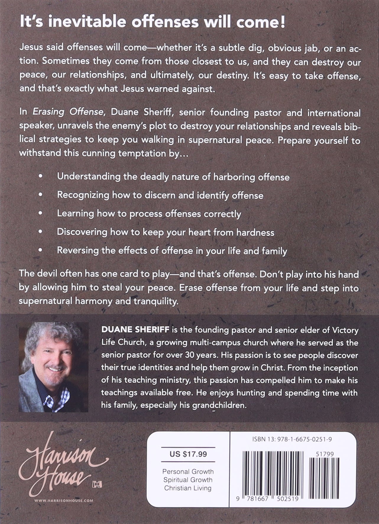 Erasing Offense: Defeating the Enemy's Scheme to Destroy Your Relationships