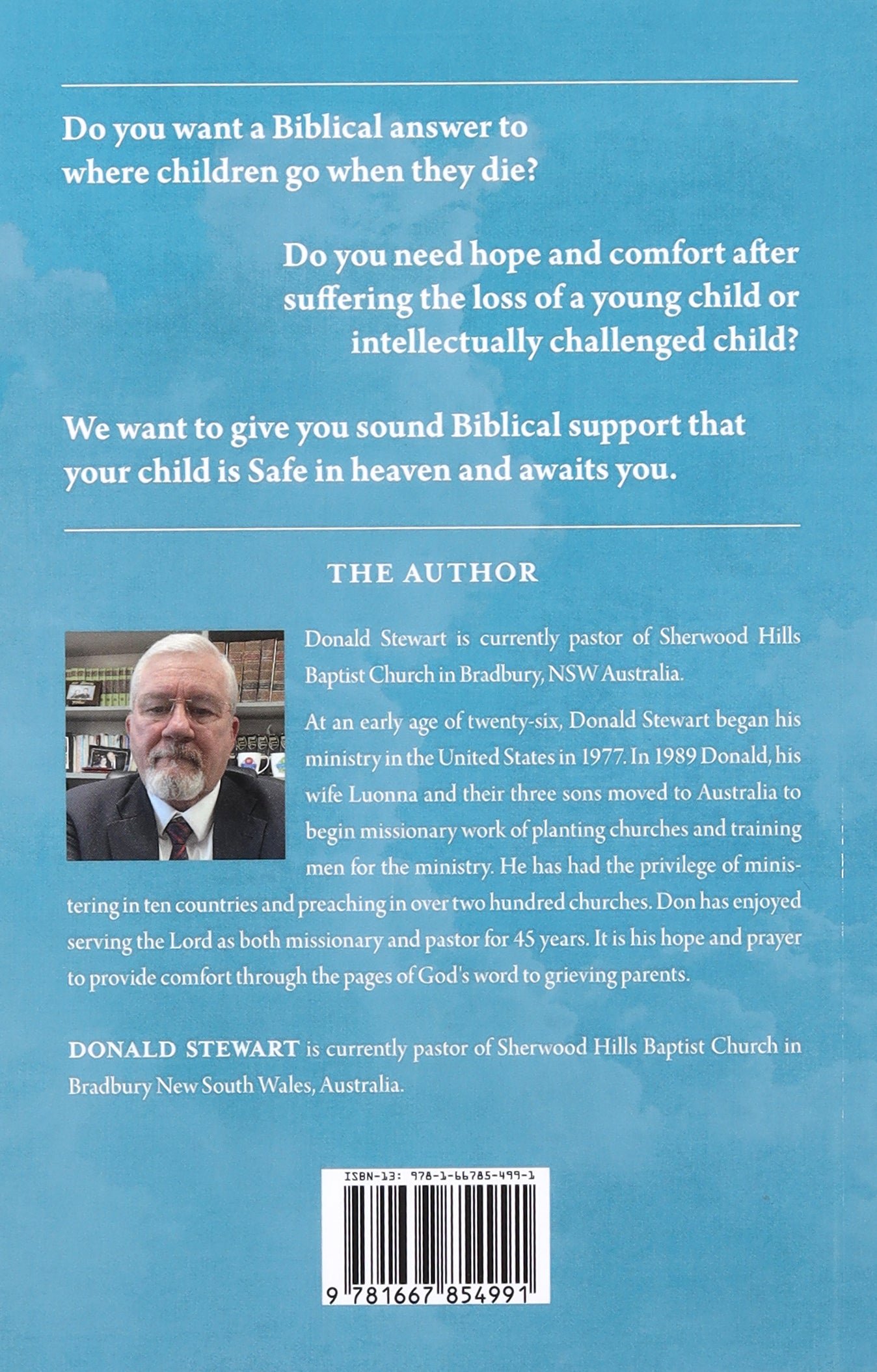Forever Safe: The Bible Answer to Where Children Go When They Die