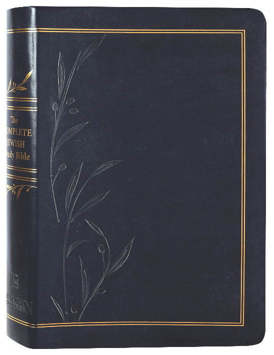Complete Jewish Study Bible, the Indexed Blue Flexisoft With Gold Lettering