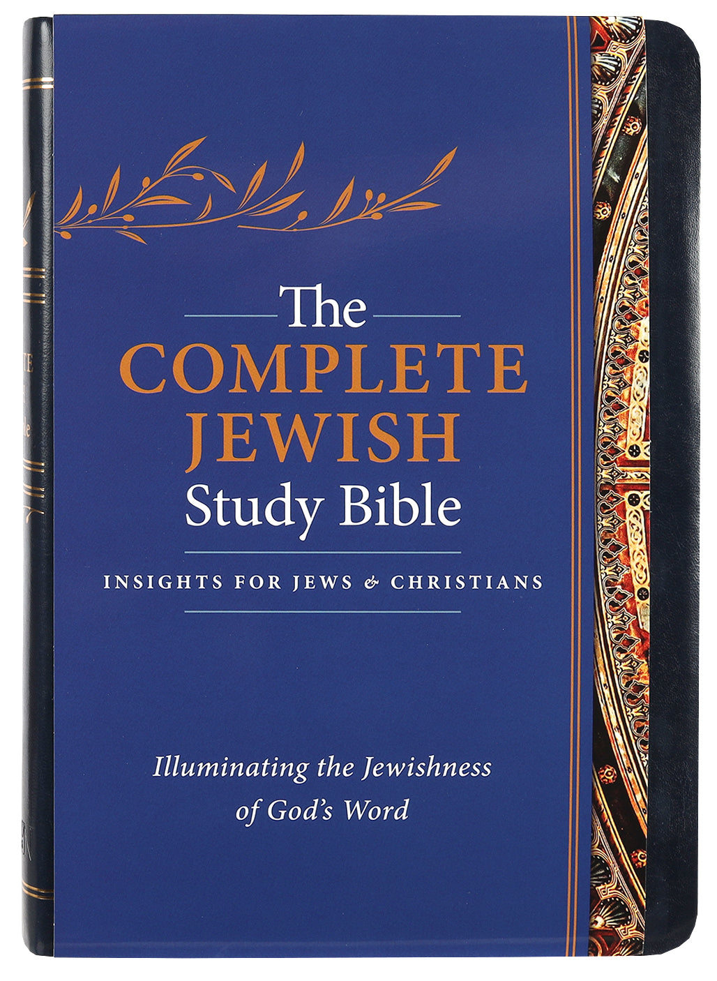 Complete Jewish Study Bible, the Indexed Blue Flexisoft With Gold Lettering