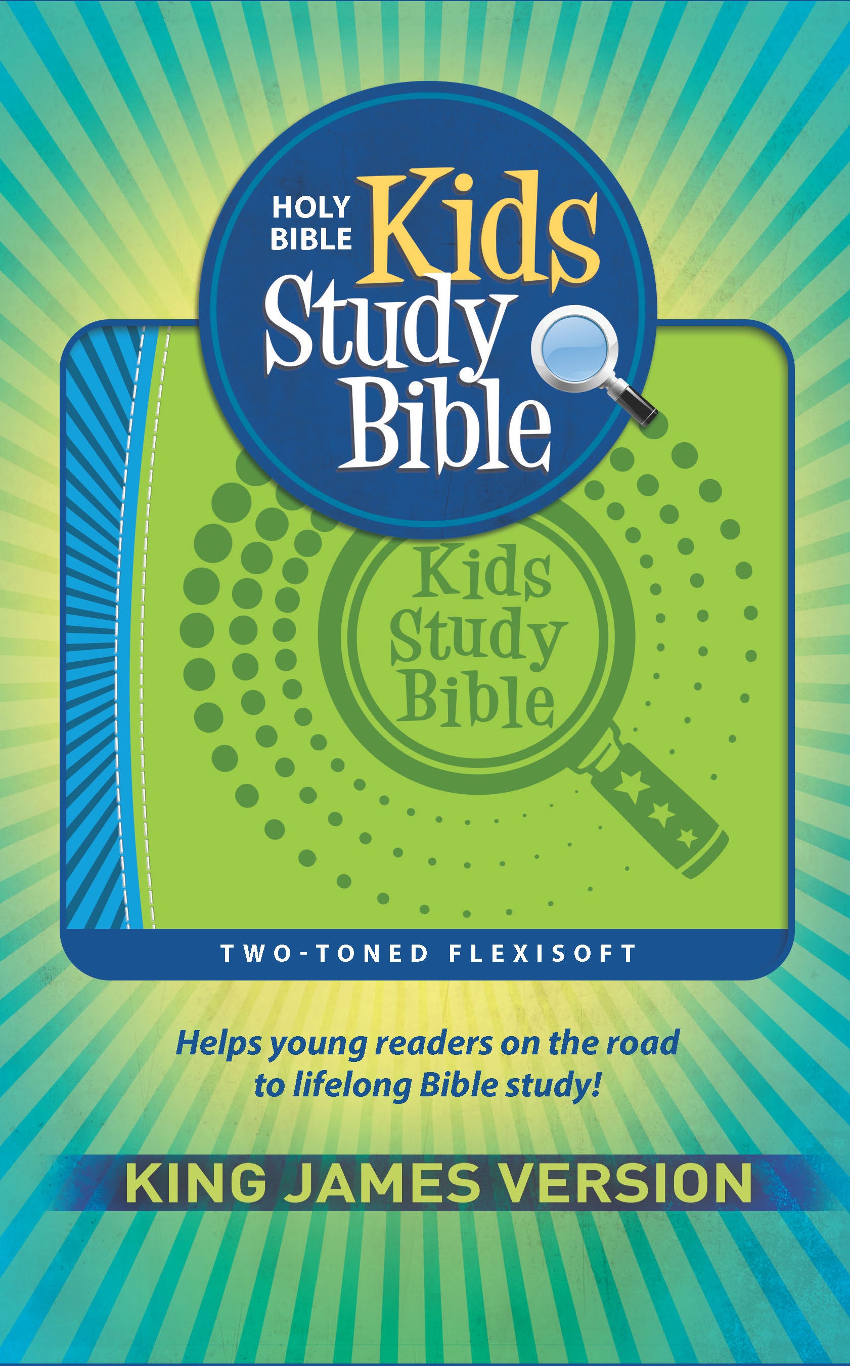 KJV Kids Study Bible Flex Blue Green (Red Letter Edition)