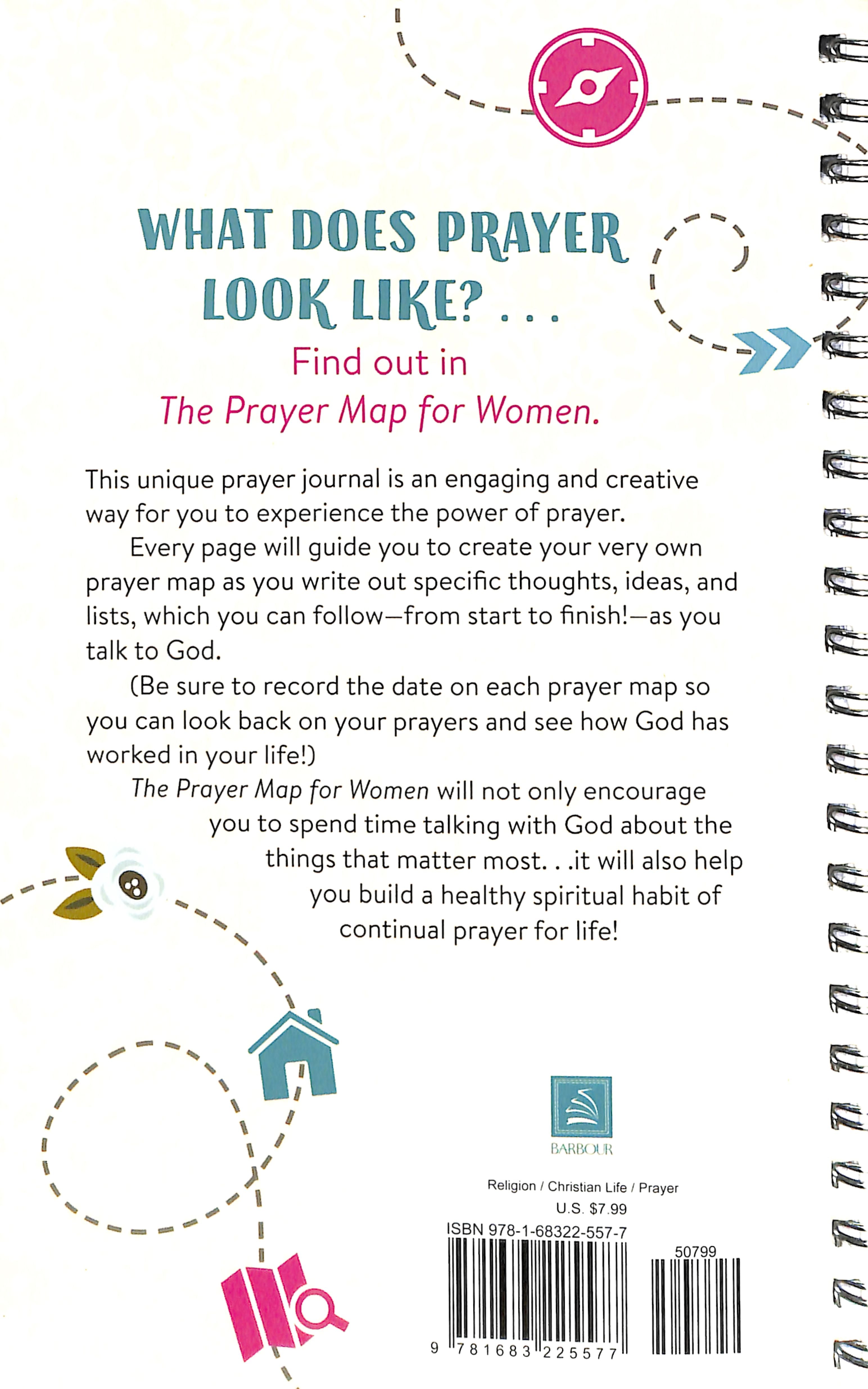 Journal: The Prayer Map For Women: A Creative Journal