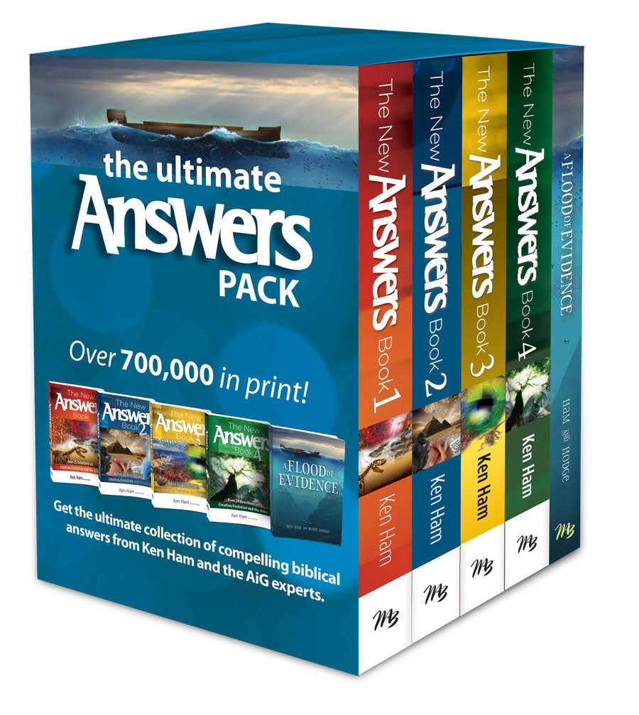 The Ultimate Answers Pack (Includes New Answers Book 1-4 And Flood Of Evidence)