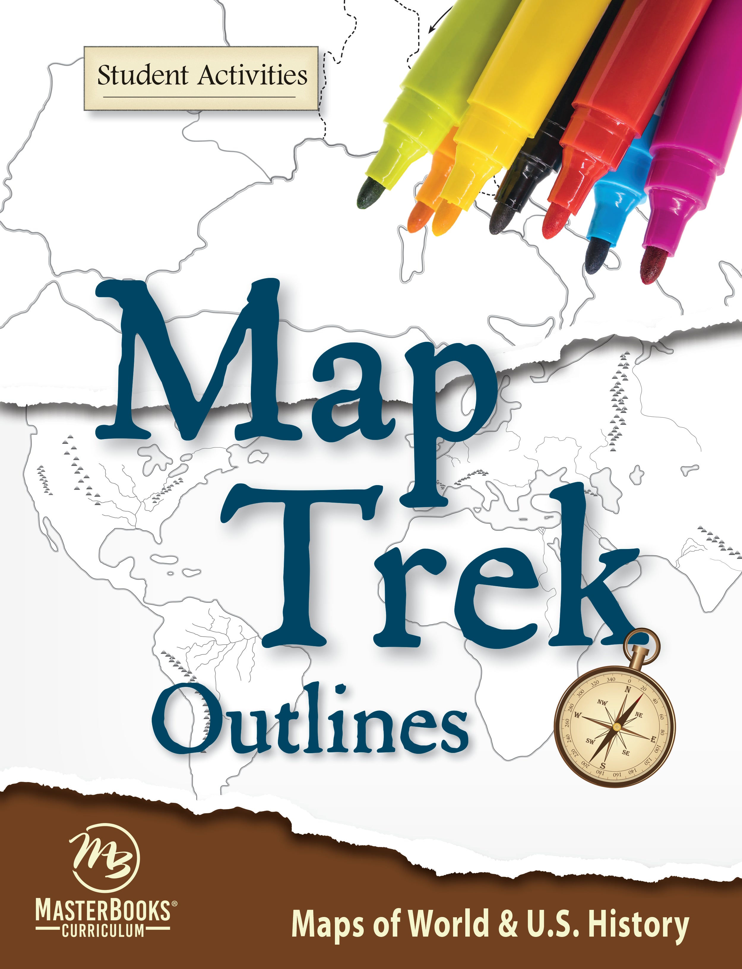 Map Trek Outlines Ages 10-14 (Student Activities)