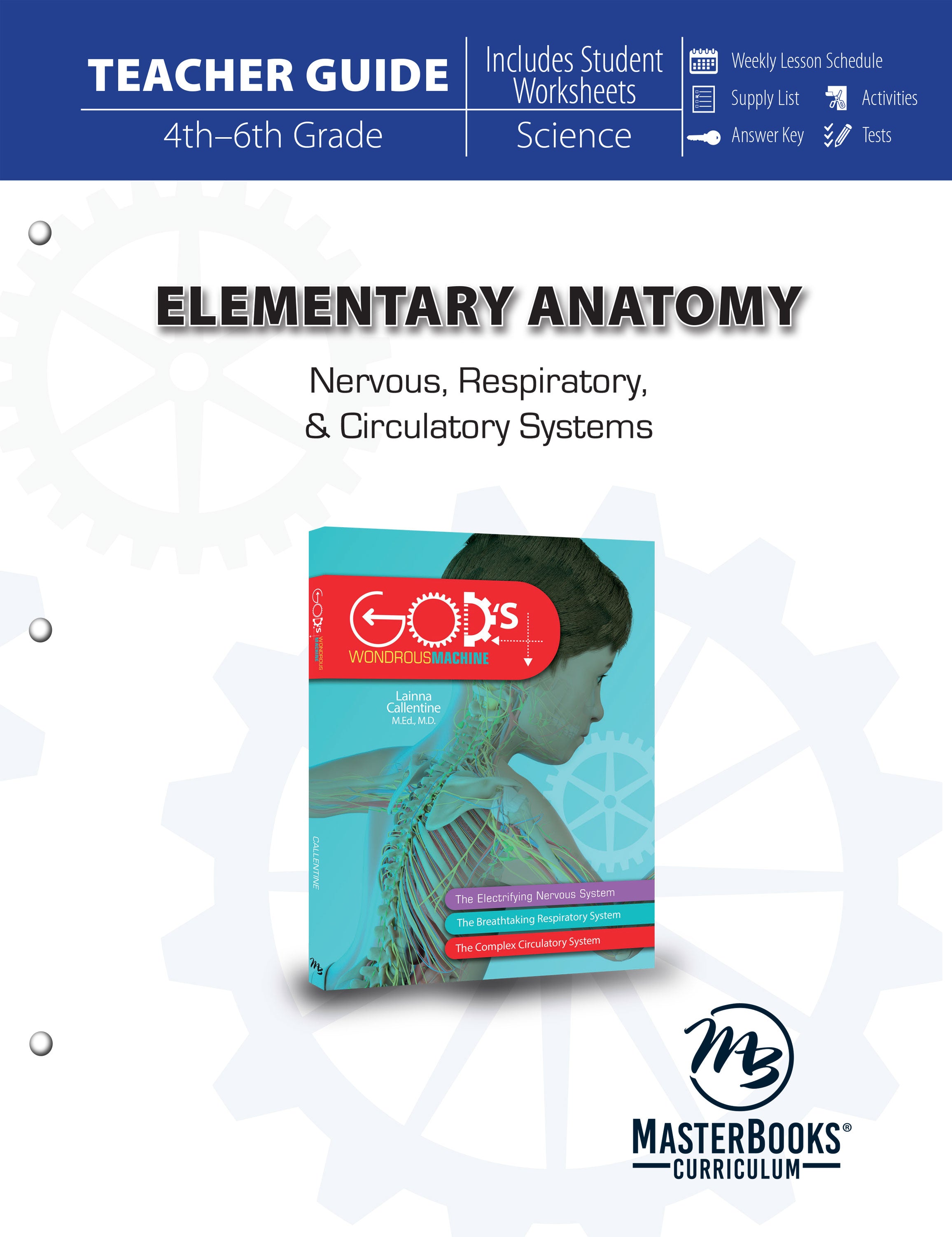 Elementary Anatomy (Teacher Guide, Grades 4-6)