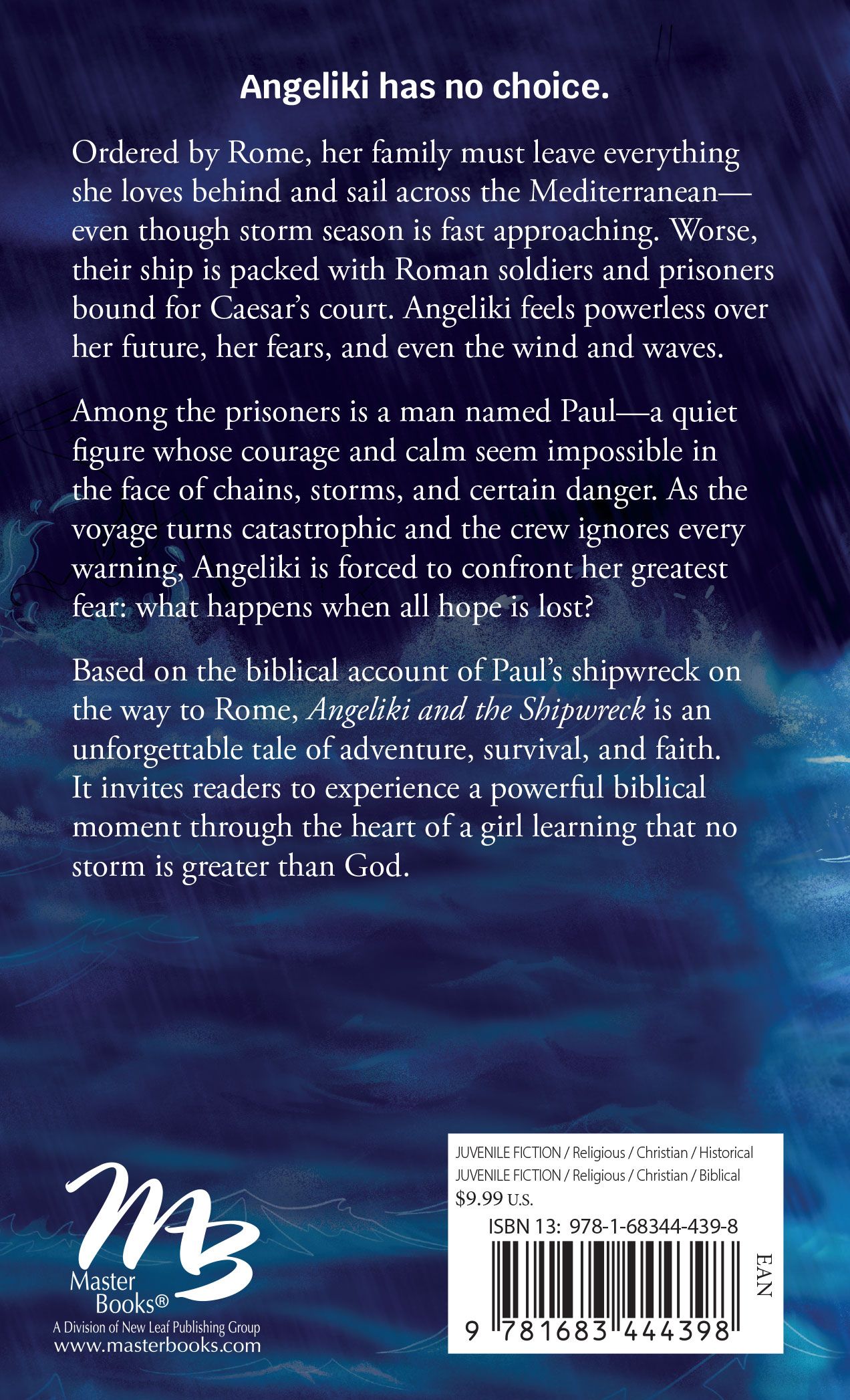 Angeliki and the Shipwreck (#01 in The Witness Series)
