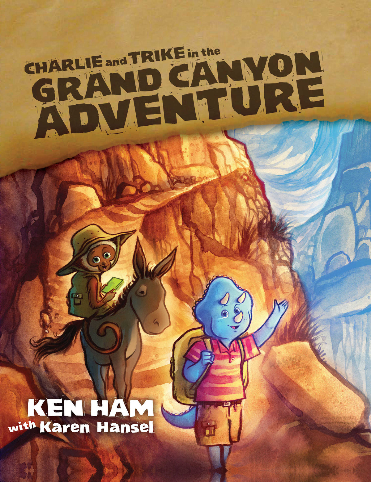 Charlie and Trike in the Grand Canyon Adventure
