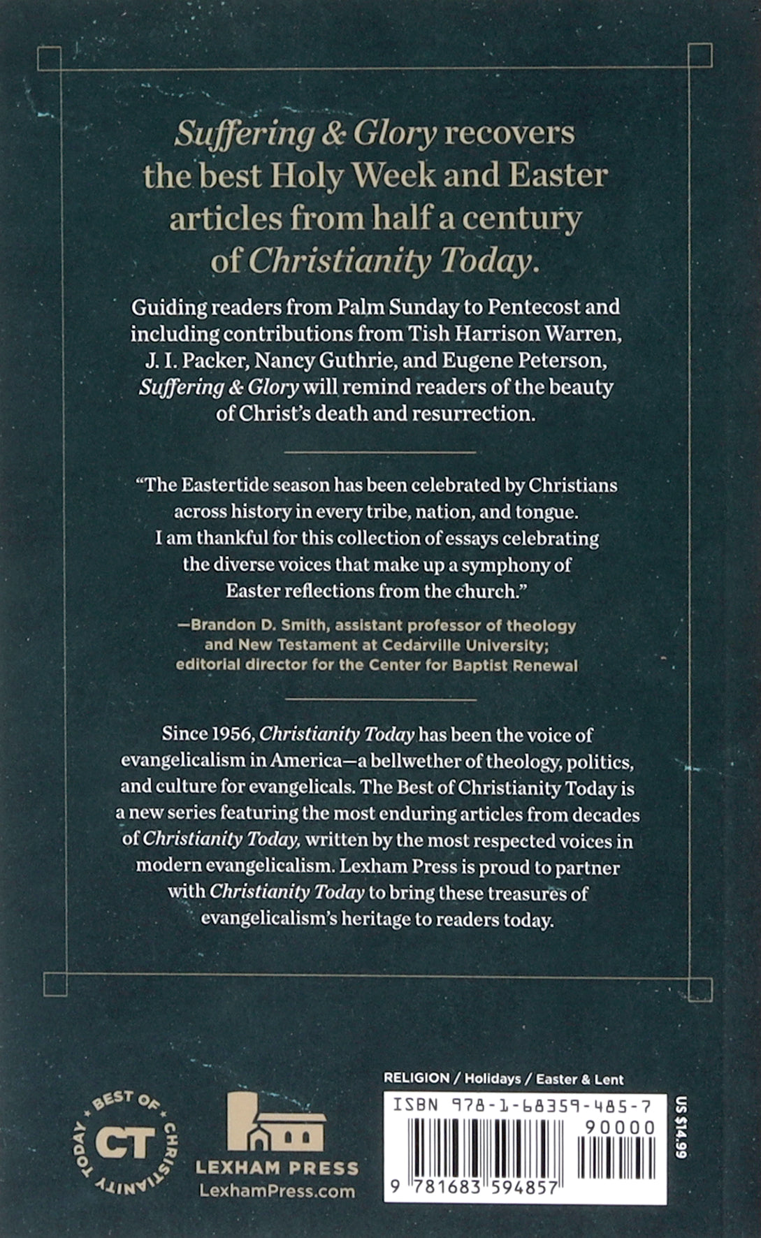 Suffering & Glory: Meditations For Holy Week and Easter