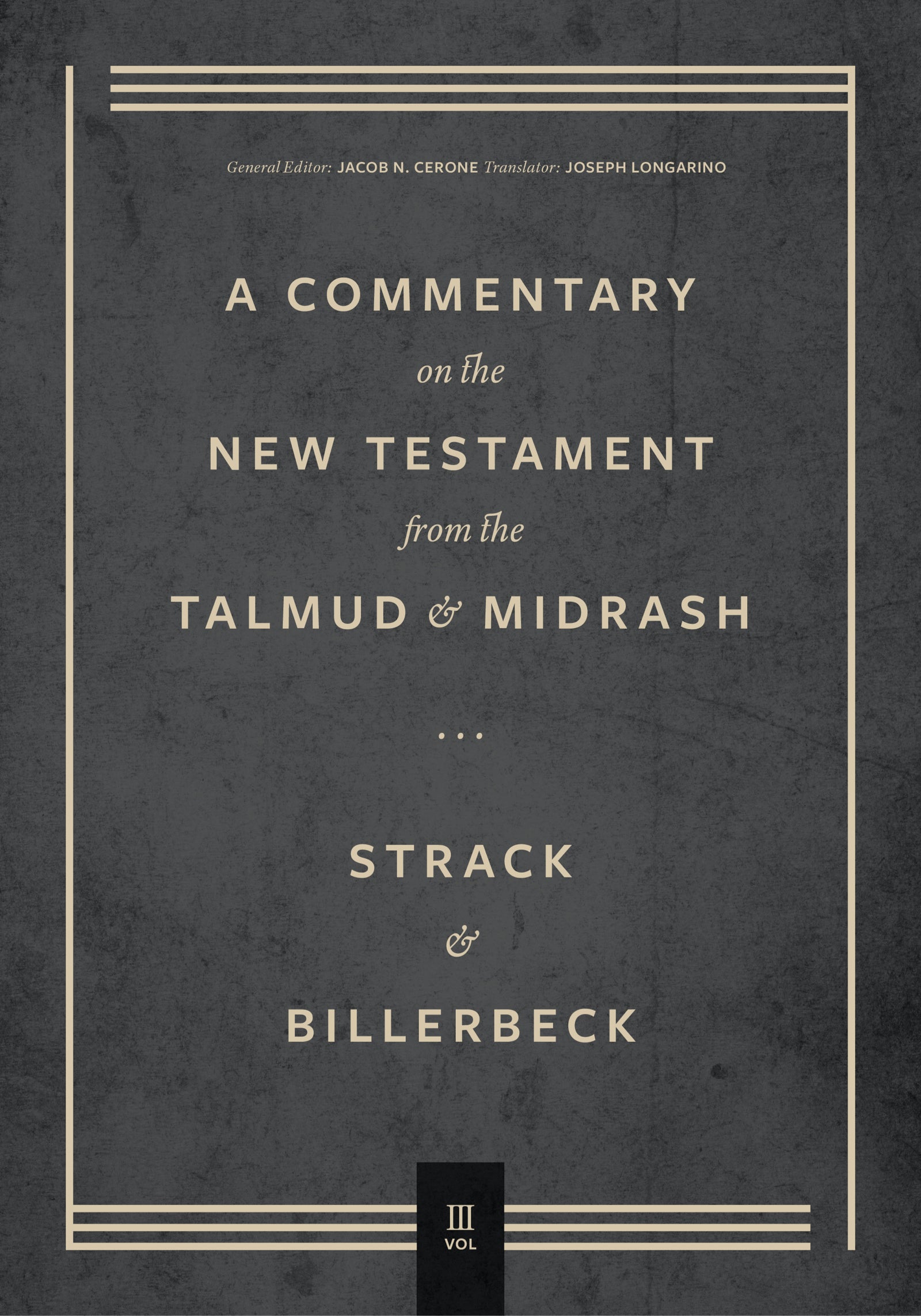 Romans Through Revelation (#03 in Commentary On The New Testament From The Talmud And Midrash Series)