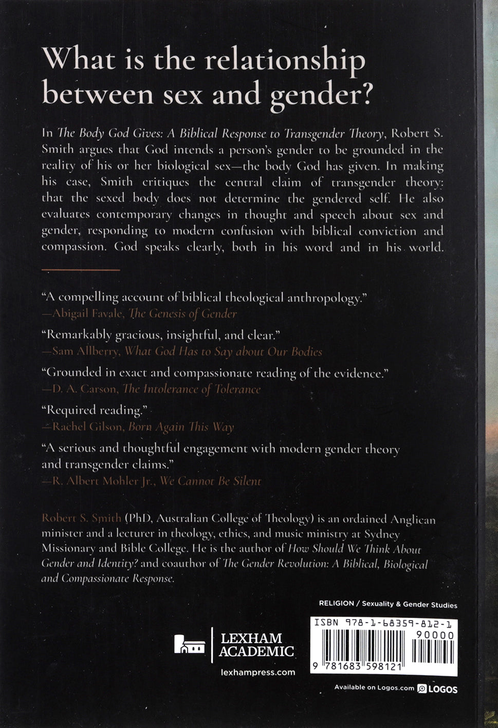 The Body God Gives: A Biblical Response to Transgender Theory