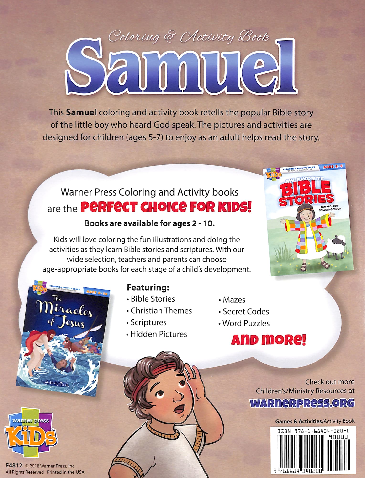 Samuel (Ages 5-7 Reproducible) (Warner Press Colouring & Activity Books Series)