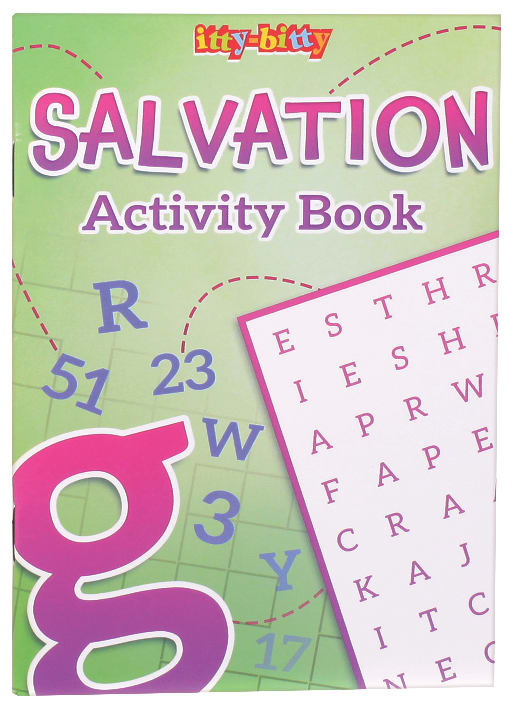 Salvation Activity Book (Itty Bitty Bible Series)