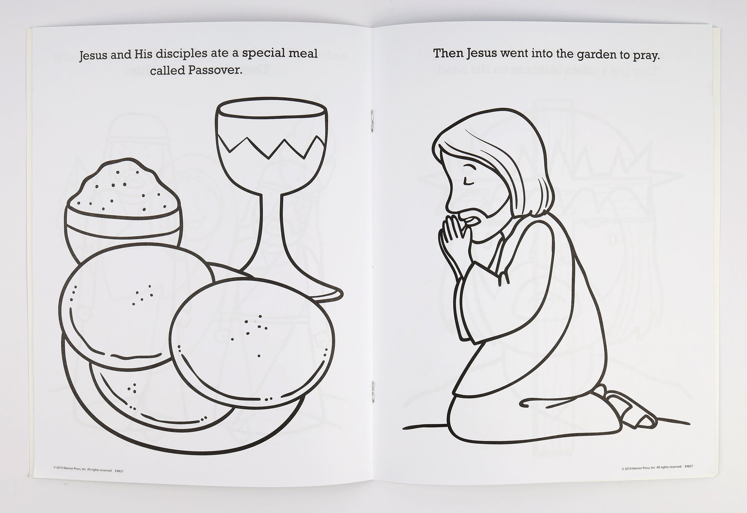 Jesus Lives! Easter Coloring Book (Warner Press Colouring/activity Under 5's Series)