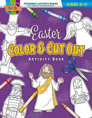 Easter Color & Cut Out Activity Book (Ages 5-7) (Warner Press Colouring & Activity Books Series)