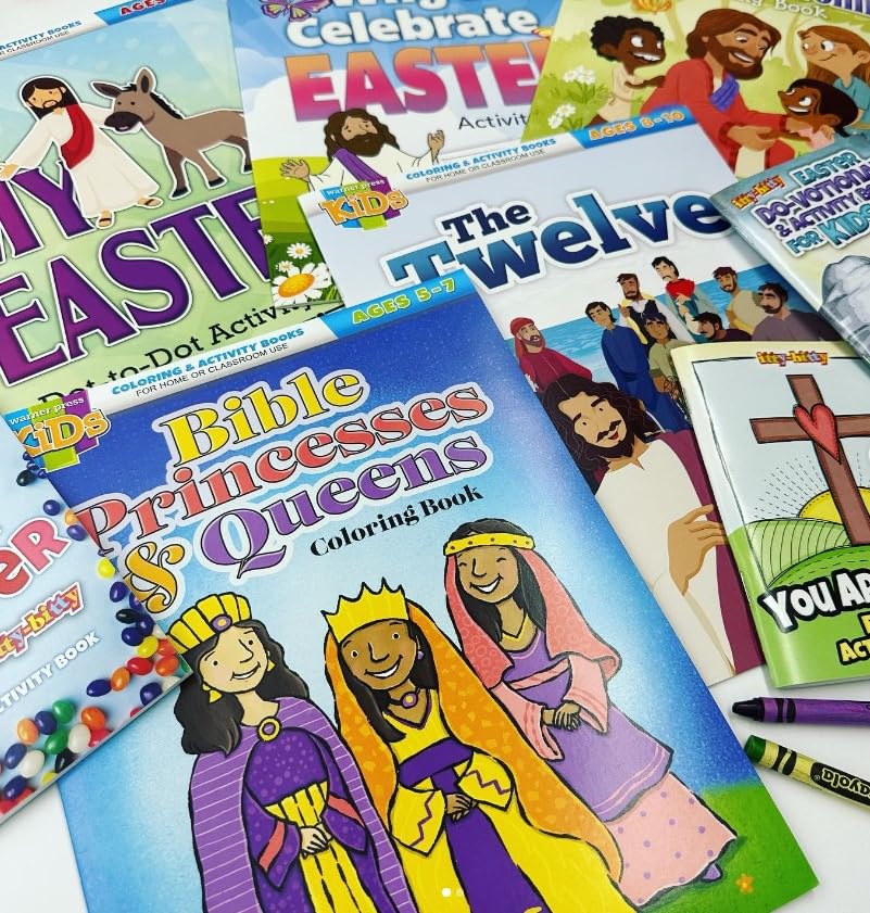 Bible Princesses & Queens Coloring Book (Ages 5-7) (Warner Press Colouring & Activity Books Series)