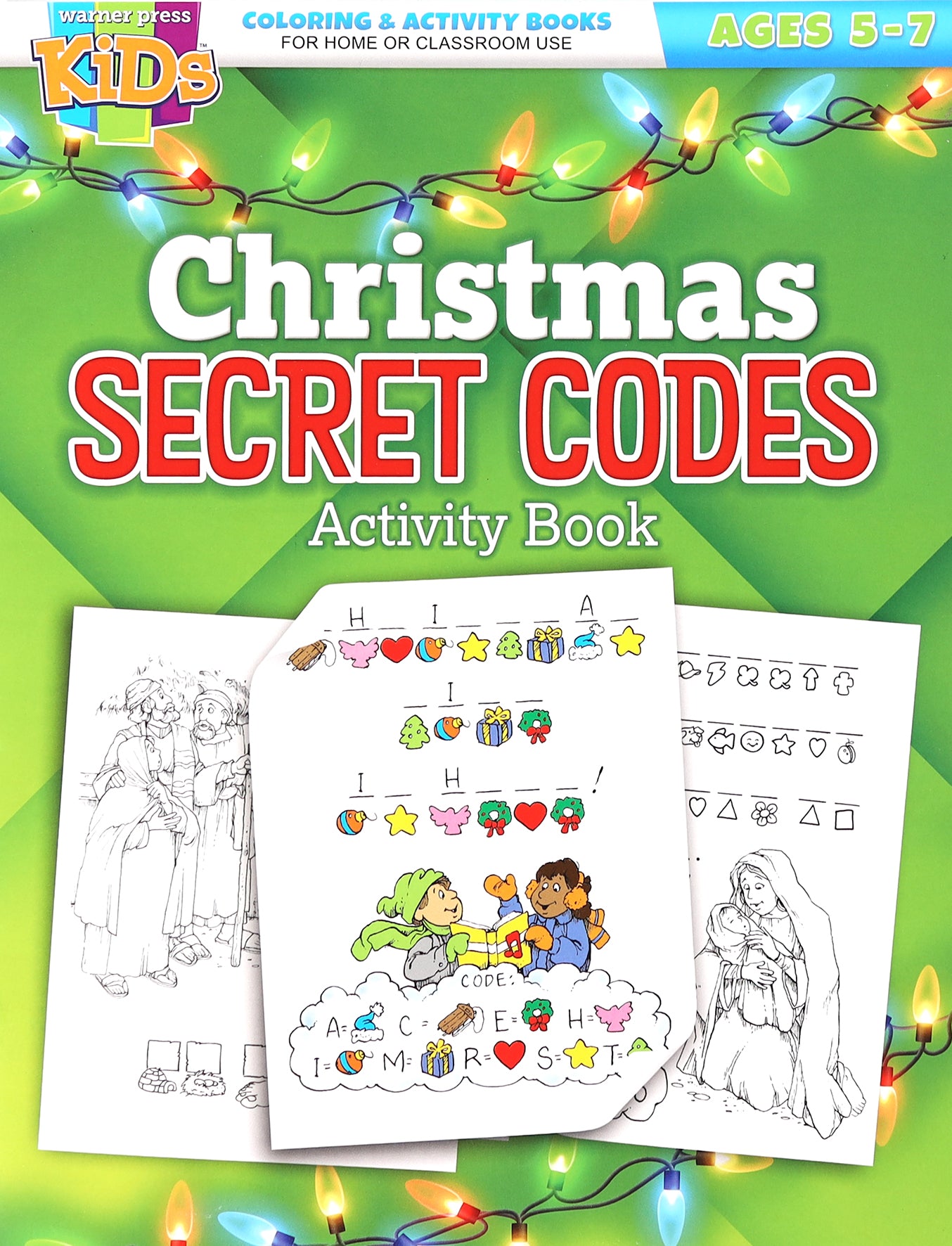 Christmas Secret Codes (NIV) (Ages 5-7, Reproducible) (Warner Press Colouring & Activity Books Series)
