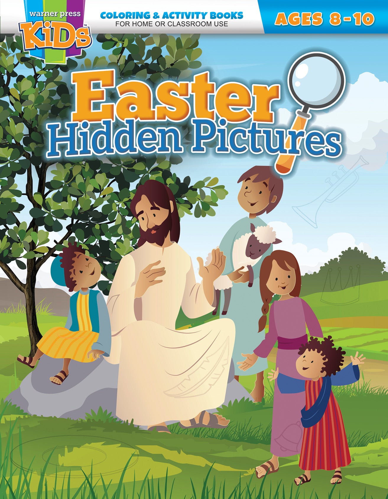 Easter Hidden Pictures (Ages 8-10, Reproducible) (Warner Press Colouring & Activity Books Series)