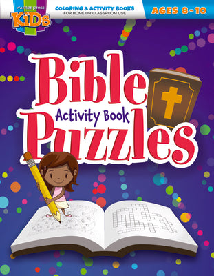Bible Puzzles Activity Book Coloring & Activity Book, Ages 8-10 (NIV) (Warner Press Colouring & Activity Books Series)