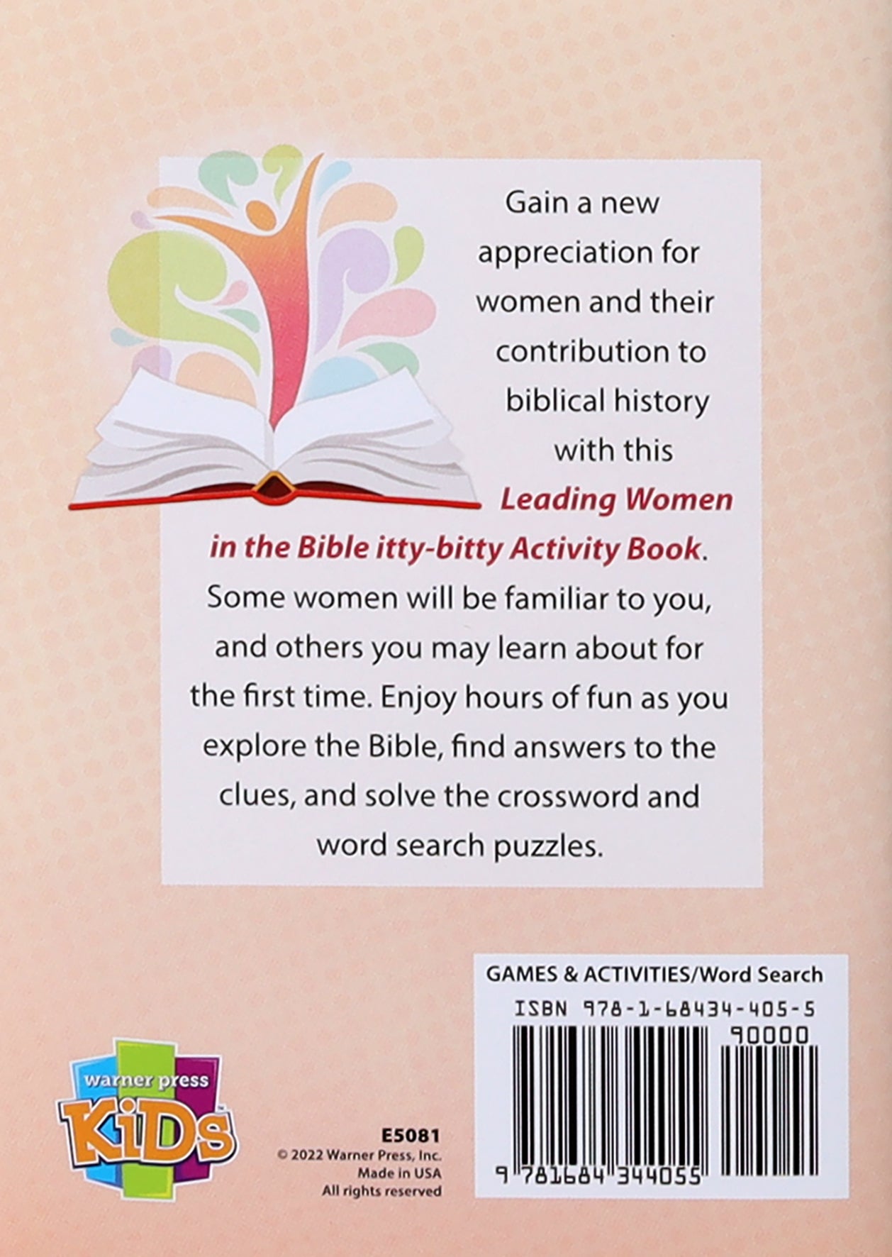 Leading Women of the Bible Activity Book (Itty Bitty Bible Series)