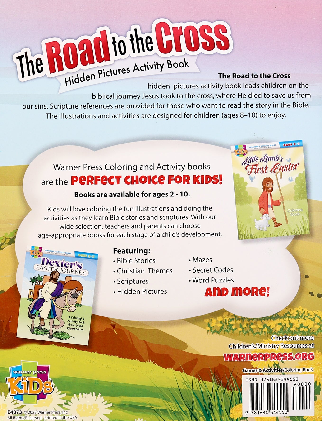 The Road to the Cross (Ages 8-10, Reproducible, For Easter) (Warner Press Colouring & Activity Books Series)