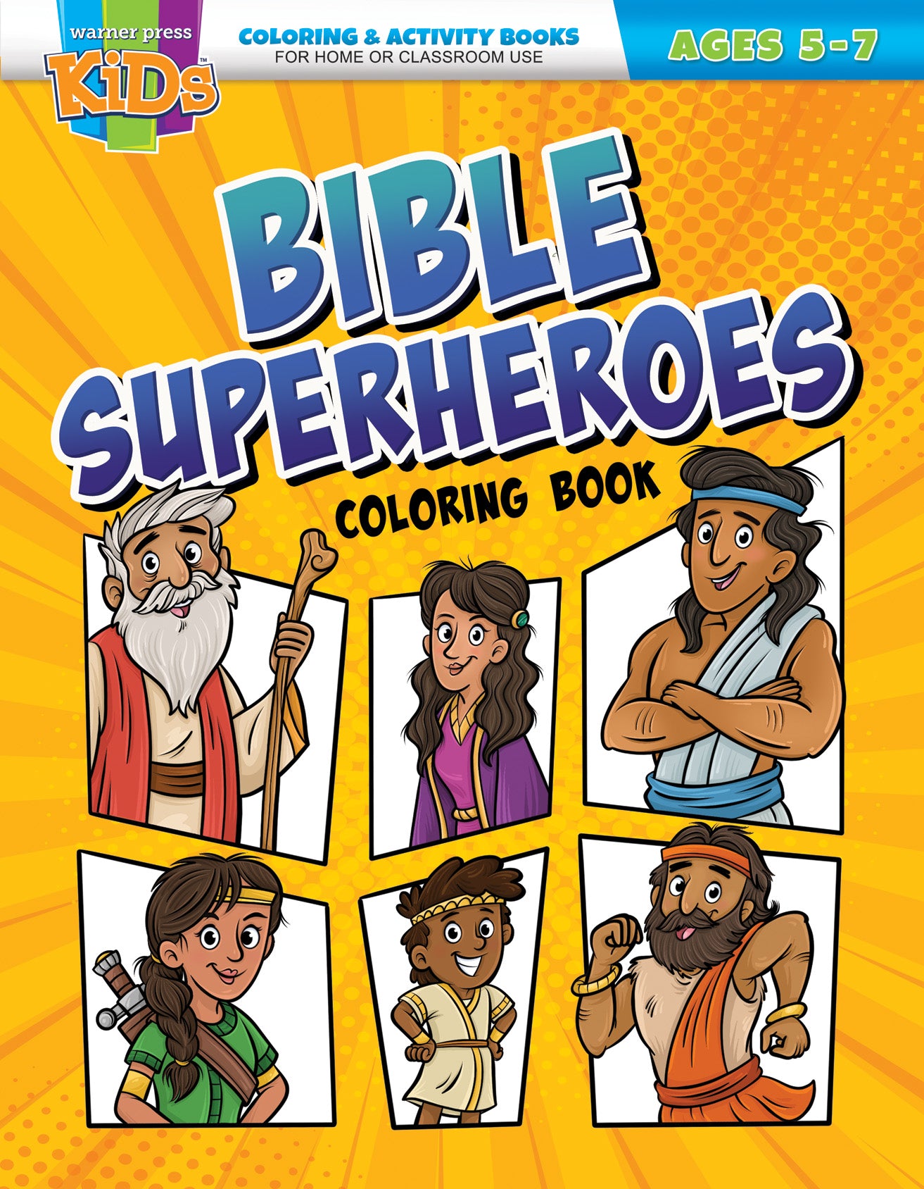 Bible Superheroes, NIV (Ages 5-7) (Warner Press Colouring & Activity Books Series)
