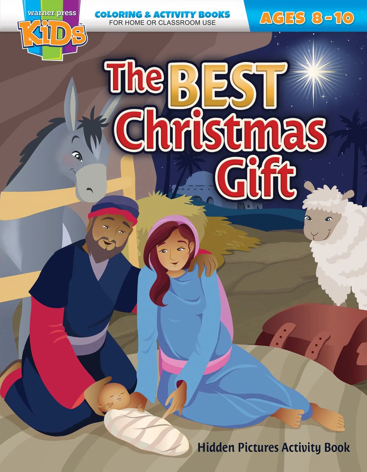 The Best Christmas Gift Hidden Pictures (Ages 8-10) (Warner Press Colouring & Activity Books Series)