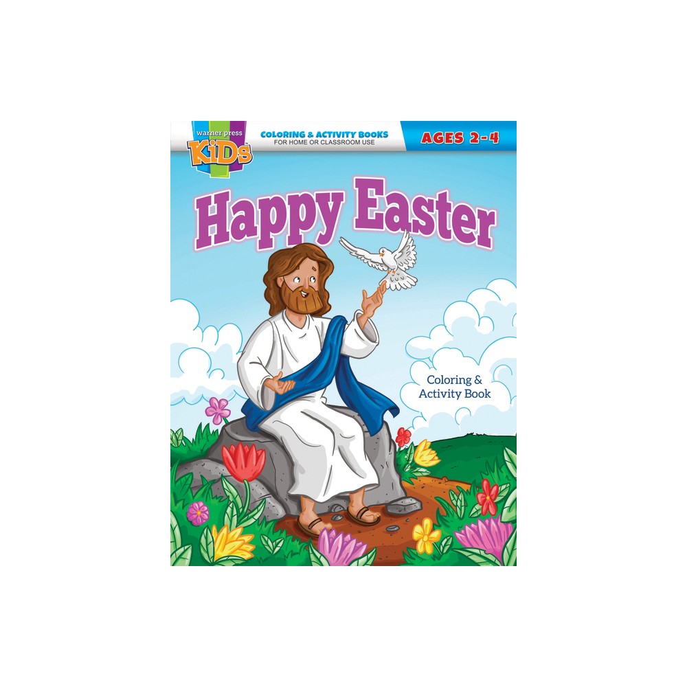 Happy Easter Colouring & Activity Book (Ages 2-4, Reproducible)