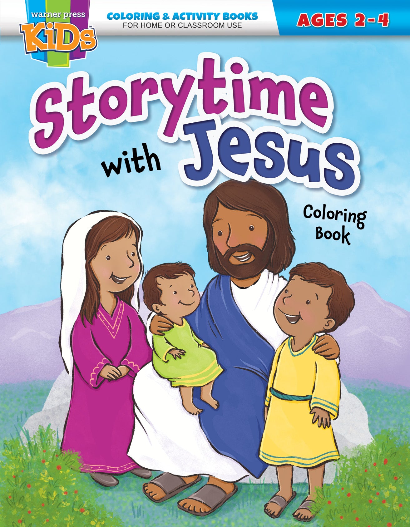 Storytime with Jesus Colouring Book (Ages 2-4, Reproducible)