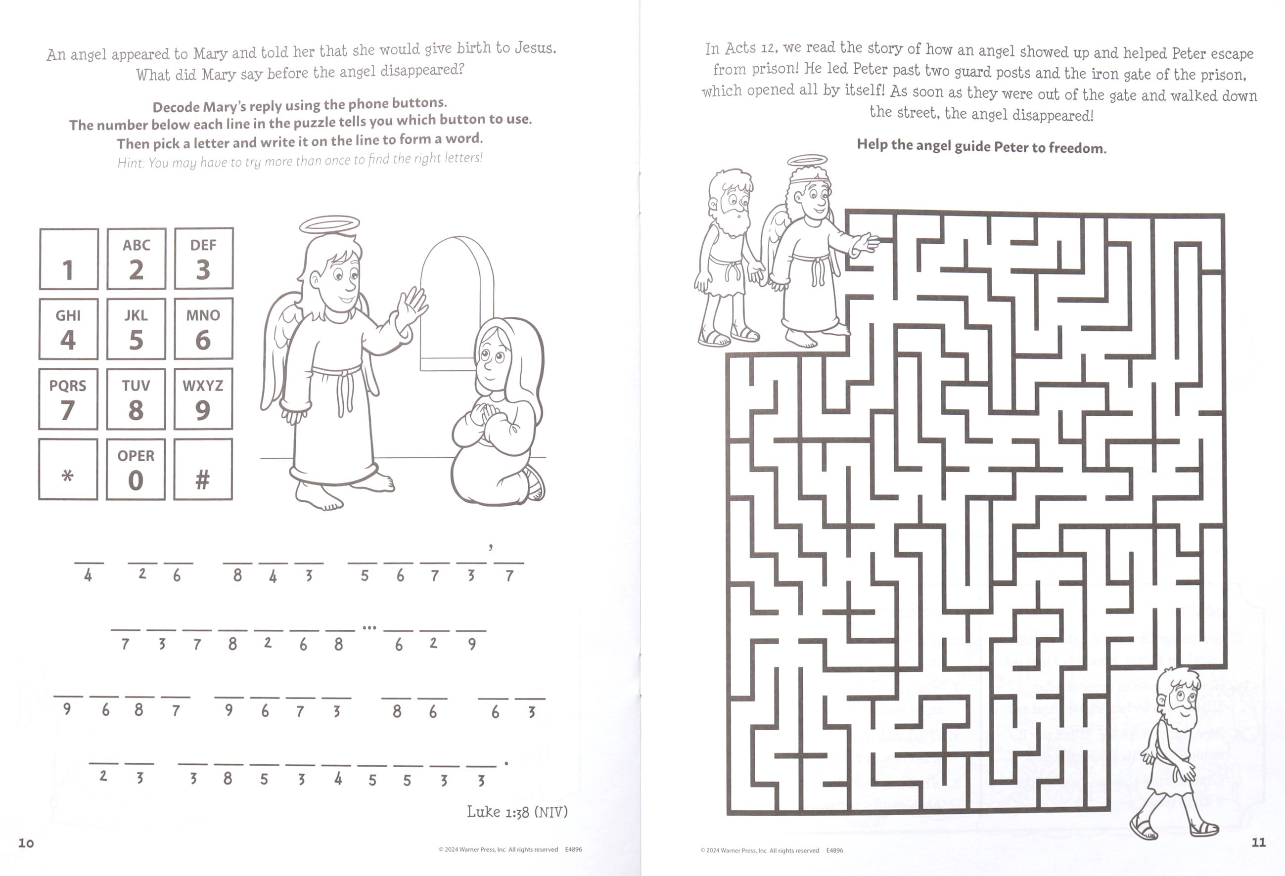 Disappearing Acts of the Bible Activity Book, NIV (Ages 8-10)