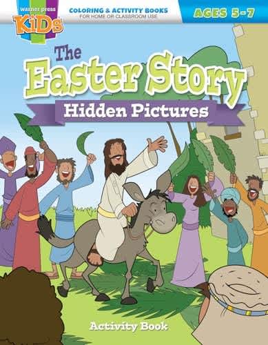 The Easter Story Hidden Pictures Easter Coloring Activity Book (Ages 5-7, Reproducible) (Warner Press Colouring & Activity Books Series)
