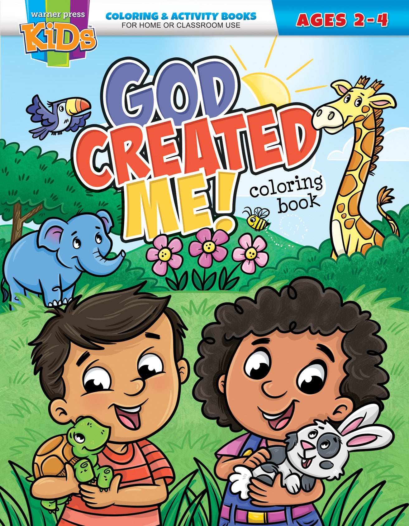 God Created Me! Coloring Activity Book (NIV, Ages 2-4, Reproducible) (Warner Press Colouring/Activity Under 5's Series)
