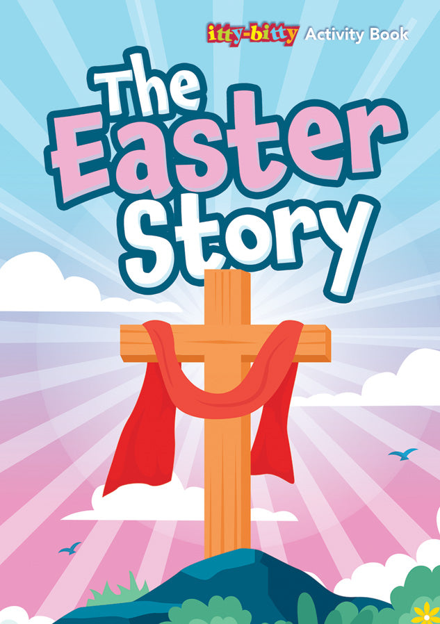 Easter Activity Book For Kids, NIV (Itty Bitty Bible Series)