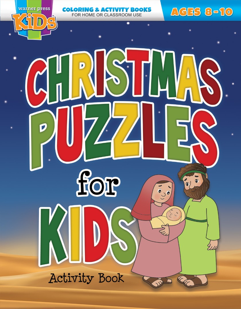 Christmas Puzzles (NIV, Ages 8-10, Reproducible) (Warner Press Colouring & Activity Books Series)